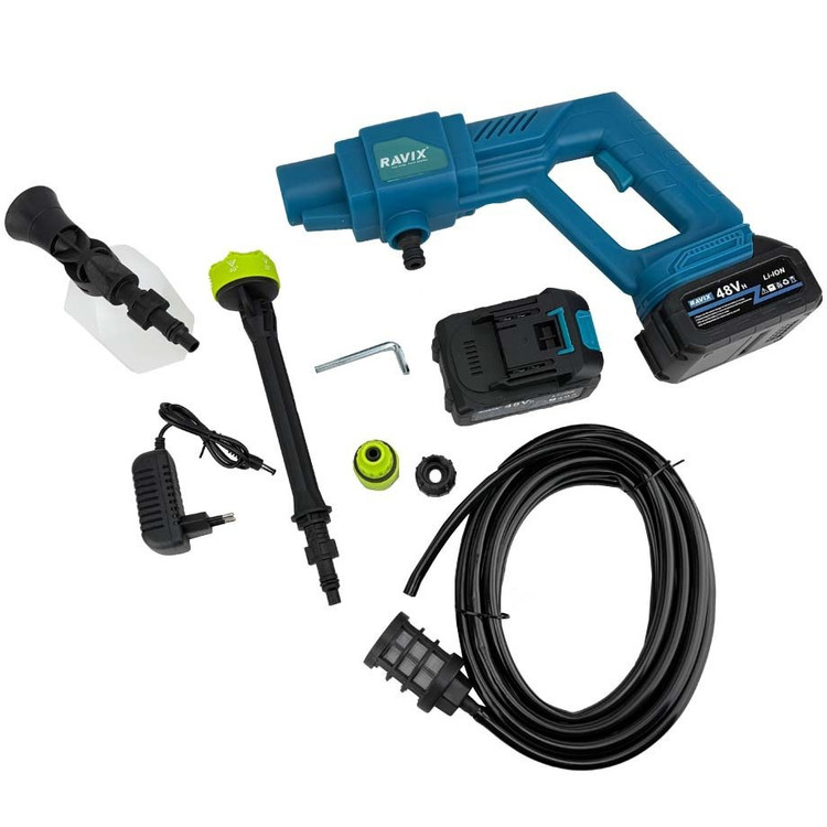 کارواش شارژی راویکس مدل RX8100 فشار ۱۵۰ بار