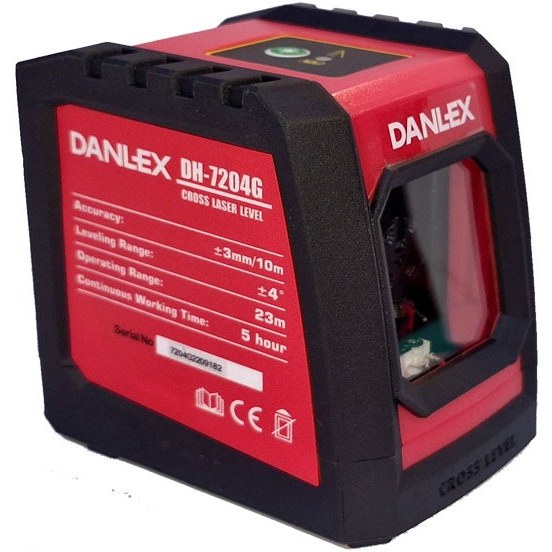 تراز لیزری دنلکس نور سبز دو خط مدل DH-7204G